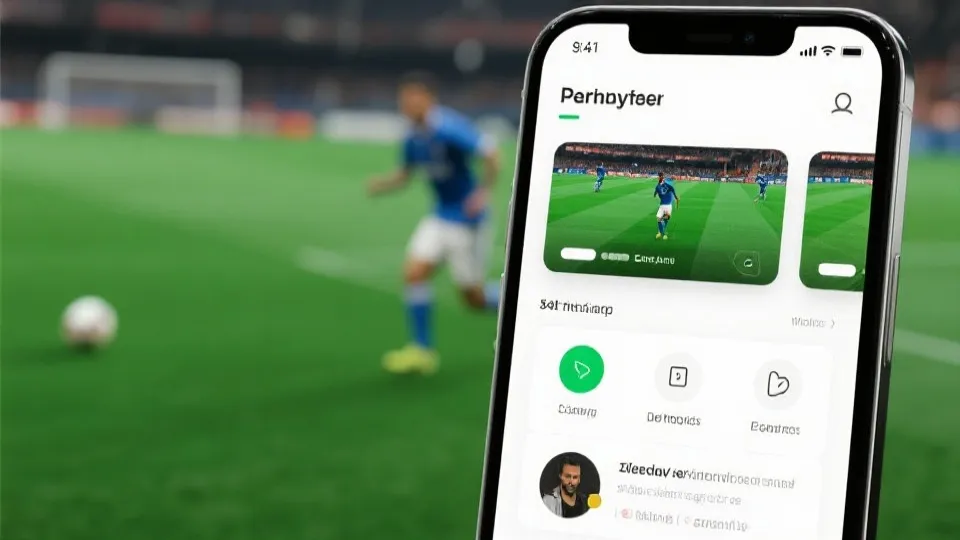 欧冠直播APP界面预览